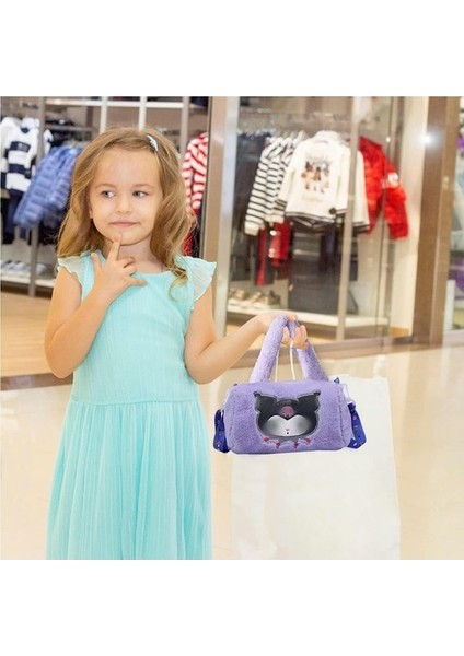 Yucamacoco Mall Ni New Çanta Çocuklar Oyuncak Peluş Bir Okul - Mor (Yurt Dışından)