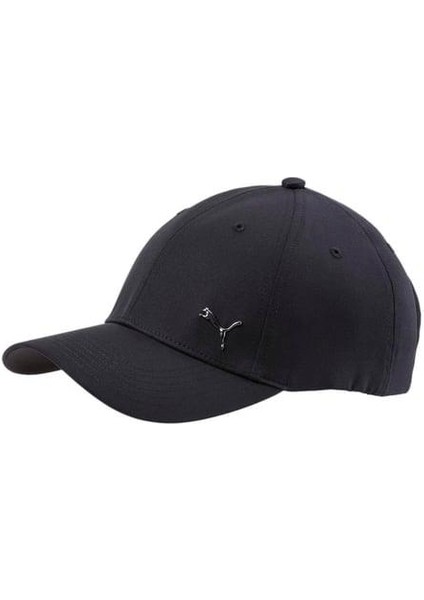 Metal Cat Cap Unisex Siyah Günlük Şapka 02126901