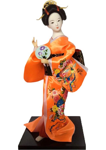 Tahsil Heykelcik Heykeli Mağaza Japon Kimono Geyşa (Yurt Dışından)