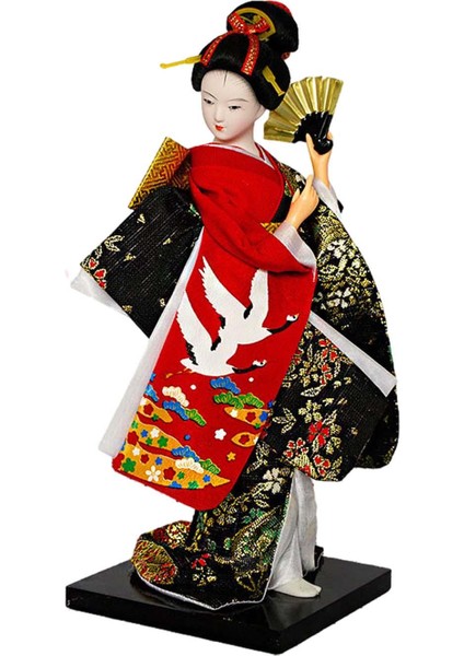 Japon Geyşası 9 Inç Dolap Kitaplığı Için Koleksiyonluk (Yurt Dışından) modelleri