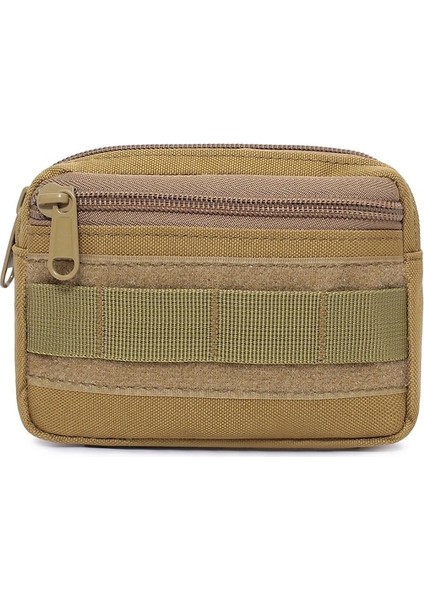 Kahve Taktik Cep Organizatör Edc Alet Çantası Askeri Kemer Kılıfı Su Geçirmez Avcılık Paketi Alet Çantası Küçük Ordu Yardımcı Çanta (Yurt Dışından)