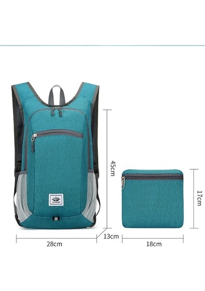 Koyu Mavi-Taşınabilir Katlanabilir Sırt Çantasıerkek Kadın Ultralight Katlanır Çantaaçık Tırmanma Bisiklet Yürüyüş Sırt Çantası Seyahat Sırt Çantası (Yurt Dışından) modelleri