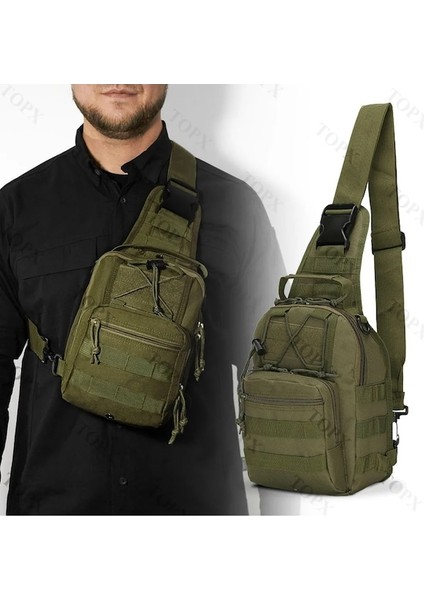 Yeşil-Yeni Erkek Çantası Açık Bisiklet Su Şişesi Taşınabilir Balıkçılık Aracı Taktik Omuz Eğik Çapraz Kamuflaj Out Spor Göğüs Çantası (Yurt Dışından) fiyatları