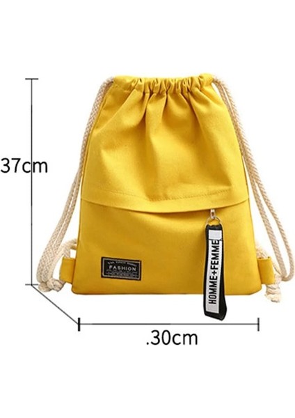 Haki-Kadın Sırt Çantası Kanvas Ipli Spor Eğlence Erkekler Açık Dağcılık Çantası Okul Gençlik Sırt Çantası Spor Salonu Seyahat Yürüyüş Çantası (Yurt Dışından) fiyatları