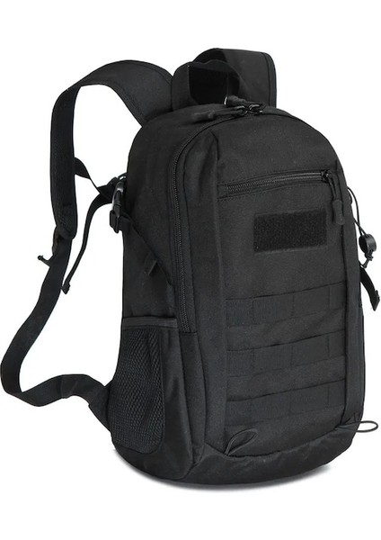 Siyah-Açık Spor Seyahat Sırt Çantası Kamp Sırt Çantası Balıkçılık Av Çantası Erkek 15L Su Geçirmez Taktik Sırt Çantası Askeri Sırt Çantası (Yurt Dışından)