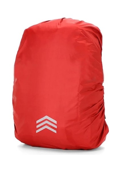 Other-C Kırmızı Yağmur Kapağı Sırt Çantası Yansıtıcı 25L 35L 45L 60L Su Geçirmez Çanta Moda Taktik Açık Kamp Yürüyüş Tırmanma Toz Yağmurluk (Yurt Dışından)