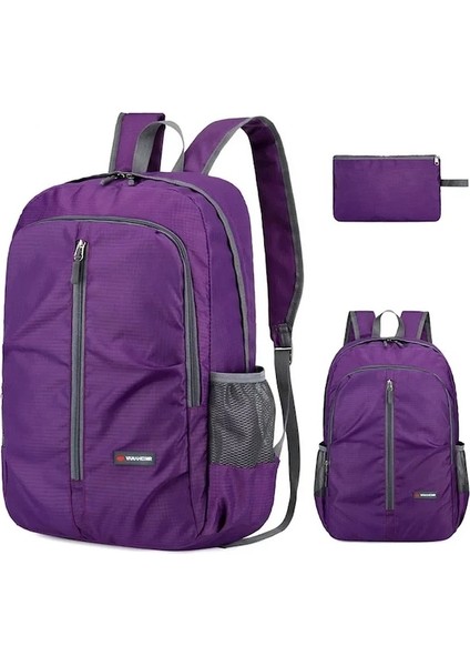 Gül Kırmızı-Açık Hava Rahat Spor Sırt Çantası Hafif Büyük Kapasiteli Katlanır Çanta Kamp Seyahat Yürüyüş Erkek Kadın Su Geçirmez Sırt Çantası (Yurt Dışından) fiyatları