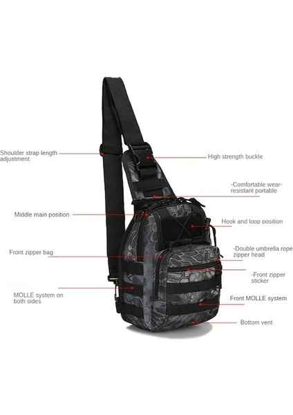 Armygreen-Seyahat Taktik Omuz Çantaları Erkekler Göğüs Askılı Çanta Askeri Yürüyüş Sırt Çantası Spor Molle Ordu Kamp Avcılık Balıkçılık Çanta (Yurt Dışından) fiyatları