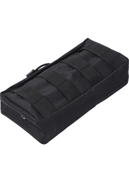 Siyah-Taktik Molle Kılıfı 1000D Açık Askeri Taktik Bel Çantası Edc Molle Fermuar Bel Paketi Dayanıklı Kemer Kılıfı Sırt Çantası Aksesuarı (Yurt Dışından) indirimleri