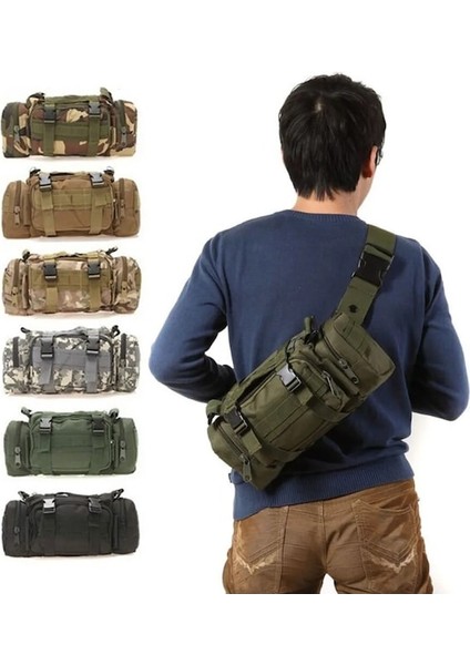Armygreen-Açık Askeri Taktik 3l Bel Paketi Su Geçirmez Oxford Molle Kamp Yürüyüş Kılıfı Sırt Çantası Bel Çantaları Kamera Sırt Çantası (Yurt Dışından) fiyatları