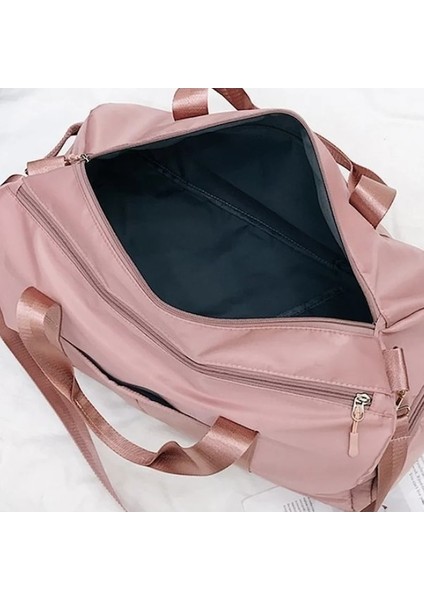 Mor-Açık Su Geçirmez Naylon Spor Spor Çantaları Erkek Kadın Eğitim Spor Seyahat Çantası Yoga Mat Spor Çantası Ayakkabı Bölmesi Ile (Yurt Dışından) indirimleri