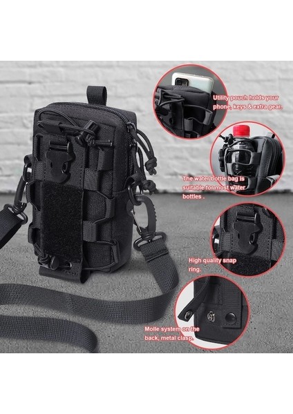 Yeşil-Taktik Edc Kemer Kılıfı Molle Çanta Organizatör Bel Çantası Yürüyüş Için Cep Telefonu Su Şişesi Su Isıtıcısı Taşıyıcı Omuz Askısı Ile (Yurt Dışından) modelleri