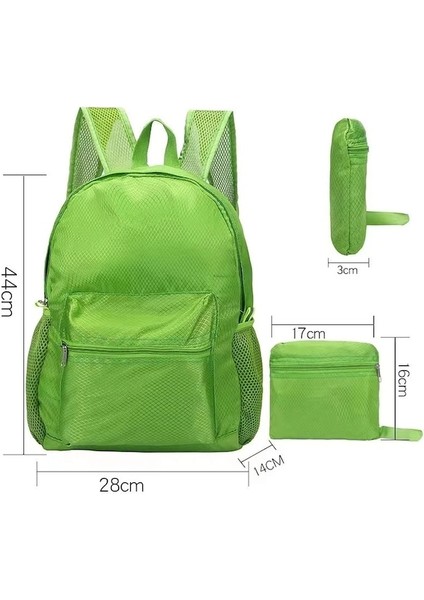 Gül Kırmızı-Ultra Hafif Açık Taşınabilir Katlanır Sırt Çantası Çok Fonksiyonlu Dayanıklı Su Geçirmez Büyük Kapasiteli Yürüyüş Çantaları Spor Kadın Erkek (Yurt Dışından) fırsatları