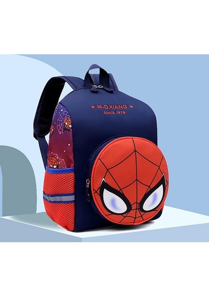 Yucama Çocuk Karikatür Sırt Çantası Çocuk Okul Çantası Anaokulu Hafif Su Geçirmez Çocuk Sırt Çantası 2-8 Yaş Arası Çocuklar Için - Spider Man (Yurt Dışından)