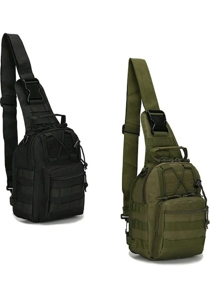Siyah-Taktik Omuz Çantaları Askeri Seyahat Yürüyüş Sırt Çantası Erkekler Göğüs Askılı Çanta Spor Molle Ordu Kamp Avcılık Balıkçılık (Yurt Dışından) fiyatları