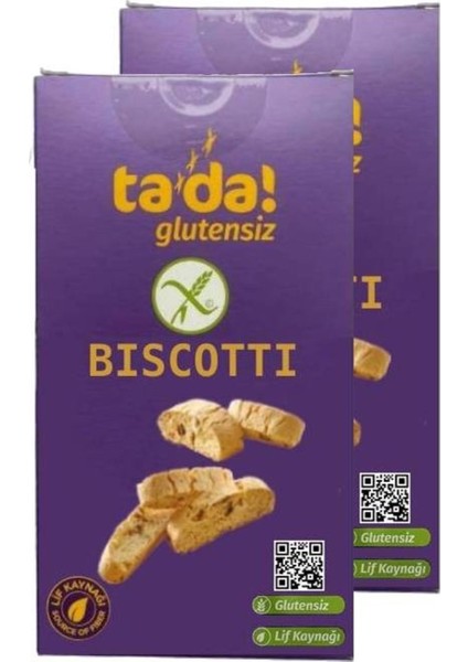 Glutensiz Gluten Free Biscotti 110 gr (2 Adet)