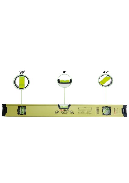 Su Terazisi Mastarlı Prosesyonel Seri 3 Gözlü 60 cm/24"-1 mm ERA12491 modelleri