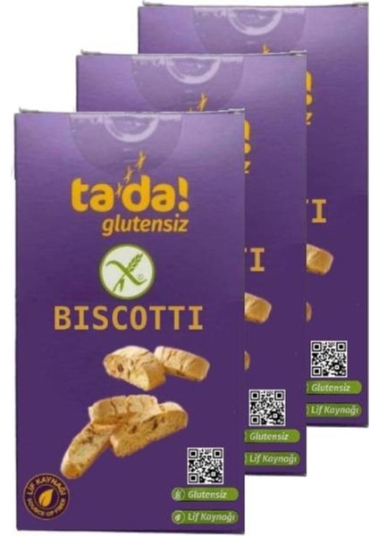 Glutensiz Gluten Free Biscotti 110 gr (3 Adet)