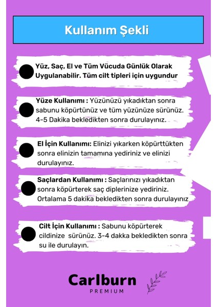 Özel Doğal Bitkisel El Yüz Vücut Saç Cilt Vegan 3'lü Eşek Sütü Sabunu fırsatları