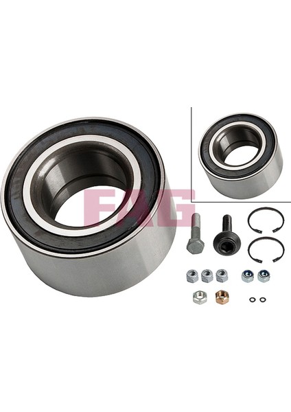 x Arka Teker Rulmani Passat 1.8-1.9tdi 96-00 VKBA1355 18051