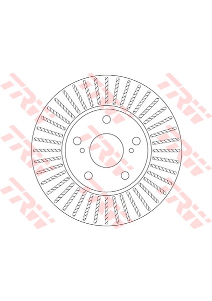 Ön Fren Aynasi Auris-Corolla 1.4d 12 5b 277MM 18051