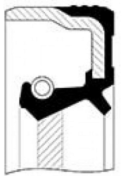 Eksantrik Mil Keçesi Caddy Ii-Fox-Golf Iv-Lupo-Polo-Seat Arosa-Cordoba-Ibiza 1.4-1.6 32X47X6-7 18051