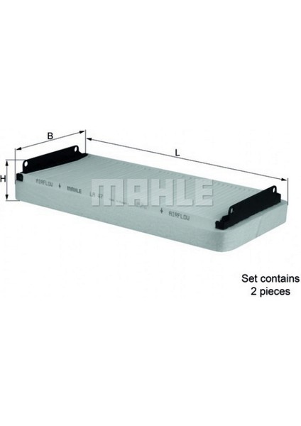 Polen Filtresi Takimi Mercedes W210 S210 W220 C215 18051
