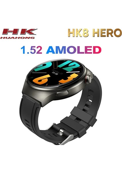 Watch 9 Hk8 Hero Curve Ekran Hd Kordon Hediyeli