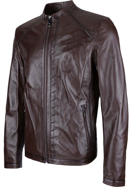 Erkek Deri Kahverengi Deri Mont 974 Smr 247 Erk Derımont Y24 Fındık Zıg fiyatları