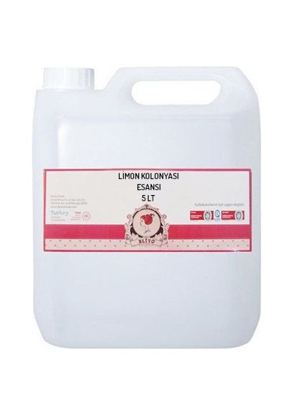Premium Limon Kolonyası Esansı 5 Litre