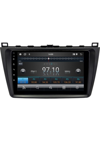 Mazda 6 (2009-2011) Android 14 Multimedya Carplay 10 Inch 4 GB Ram / 64 GB Hafıza CRV-4591XD