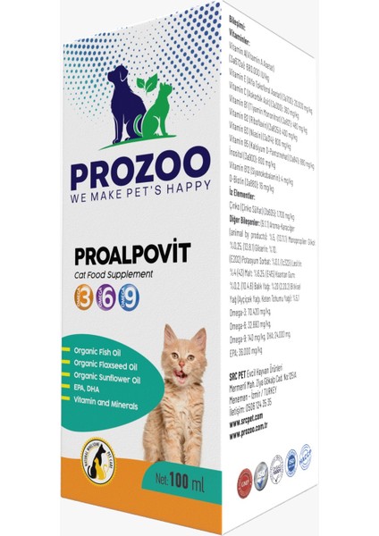 Proalpovit Kedi 100 ml