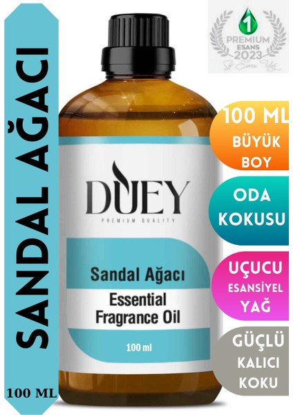 Sandal Ağacı Uçucu Yağ 100ML Buhurdanlık Yağı Difüzör Esansı Oda Kokusu Esansı Hava Nemlendirici