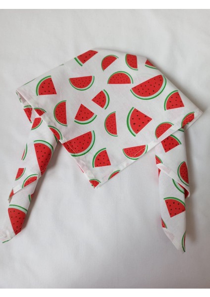 Kiraz, Çilek, Avokado, Limon, Karpuz Desenli Bandana fırsatları