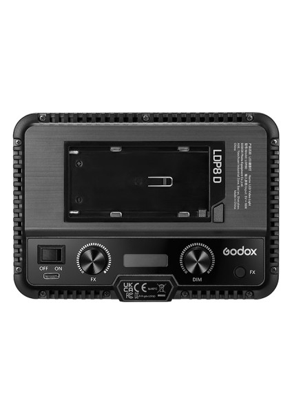 LDP8D Beyaz LED Panel Video Işığı