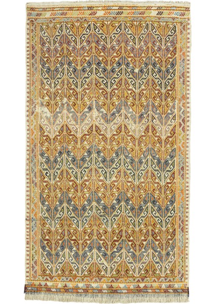 Esmat Renkli El Dokuma Cicim Kilim 155X218 cm