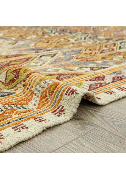 Esmat Renkli El Dokuma Cicim Kilim 155X218 cm