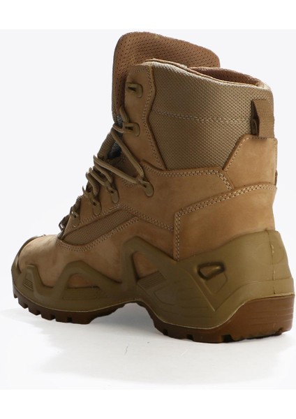 Erkek Attack Bot Hakiki Deri Bej Renk Platform Topuklu 1000 23000-M modelleri