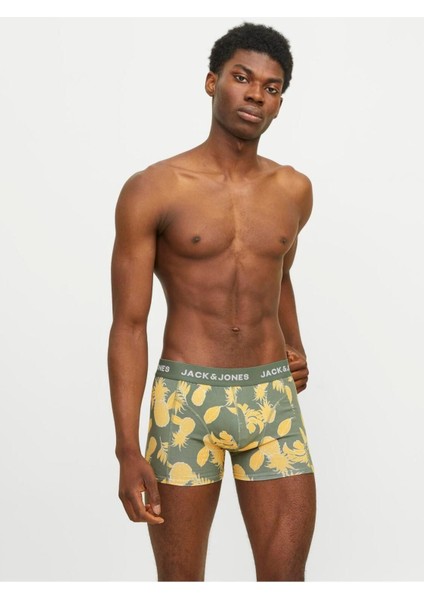 Erkek Jacdan Trunks 3lü Paket Boxer - 12256550-02