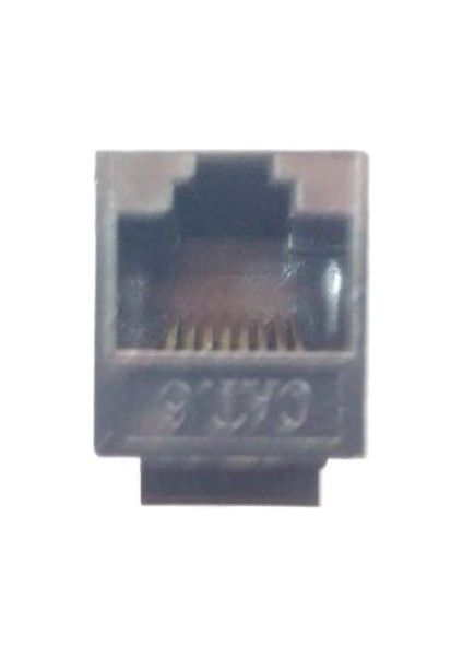 Cat. 6 Dişi - Dişi Keystone Ara - Siyah fiyatları