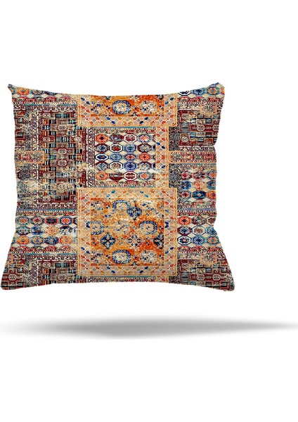 Tavuskuşu Tüyü Etnik Desen Gizli Fermuarlı Yastık Kılıfı Kırlent Kılıfı Koltuk Yastık Kılıfı fiyatları