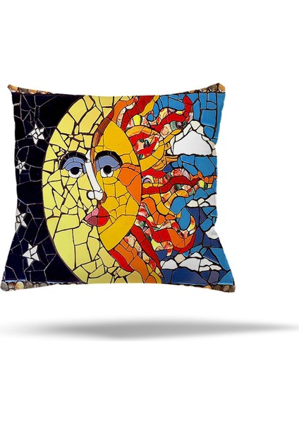 Çiçek Kilim Etnik Desen Çiçekli Gizli Fermuarlı Yastık Kılıfı Kırlent Kılıfı Koltuk Yastık Kılıfı fiyatları