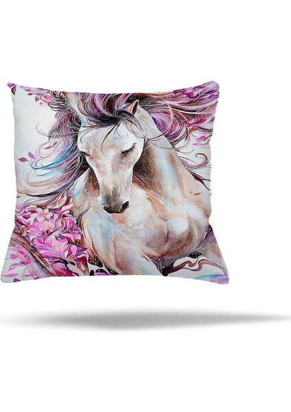 Geometrik Desenli Renk Geçişli Gizli Fermuarlı Yastık Kılıfı Kırlent Kılıfı Koltuk Yastık Kılıfı modelleri