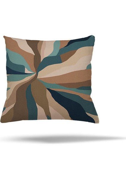 Kilim Desen Etnik Gizli Fermuarlı Yastık Kılıfı Kırlent Kılıfı Koltuk Yastık Kılıfı