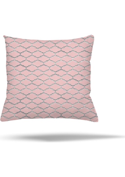 Geometrik Karo Zigzak Kilim Desen Gizli Fermuarlı Yastık Kılıfı Kırlent Kılıfı fiyatları