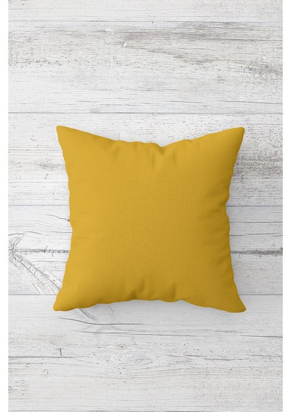 Çift Tarafı Baskılı Gizli Fermuarlı Yıkanabilir Leke Tutmaz Dekoratif Kırlent Kılıfı Yastık Kılıfı