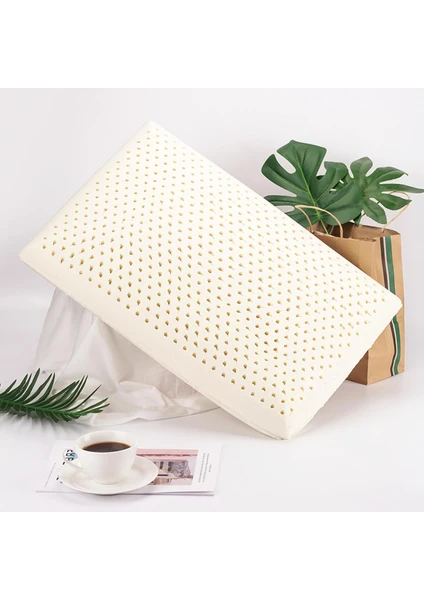 Ortopedik Visco Yastık (Hava Kanallı Mavı  Klasik Visco Yastık 60x40x15 Cm)