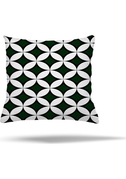 Geometrik Tavus Kuş Desen Gizli Fermuarlı Yastık Kılıfı Kırlent Kılıfı Koltuk Yastık Kılıfı fırsatları