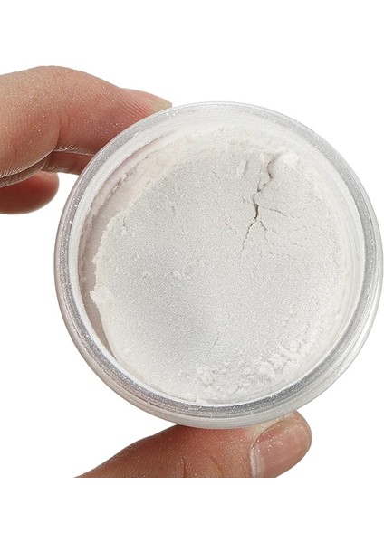 Beyaz Sedef Mika Kozmetik Boyası 1 kg