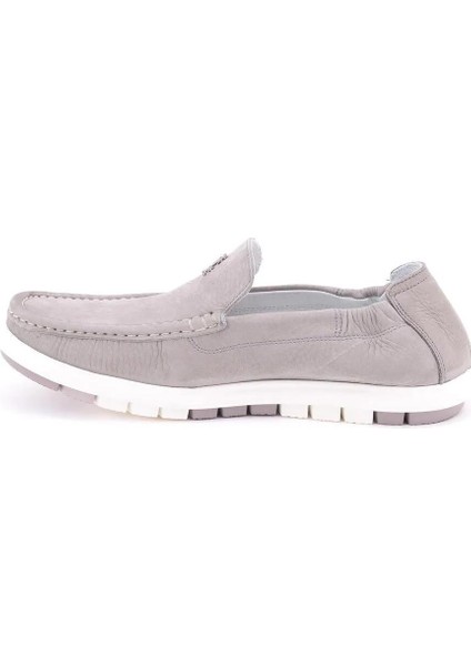 19600 Klasik Konforlu Erkek Babet Gri indirimleri